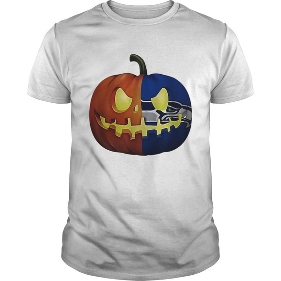 Other - Seattle Seahawks Pumpkin Halloween Shirt
